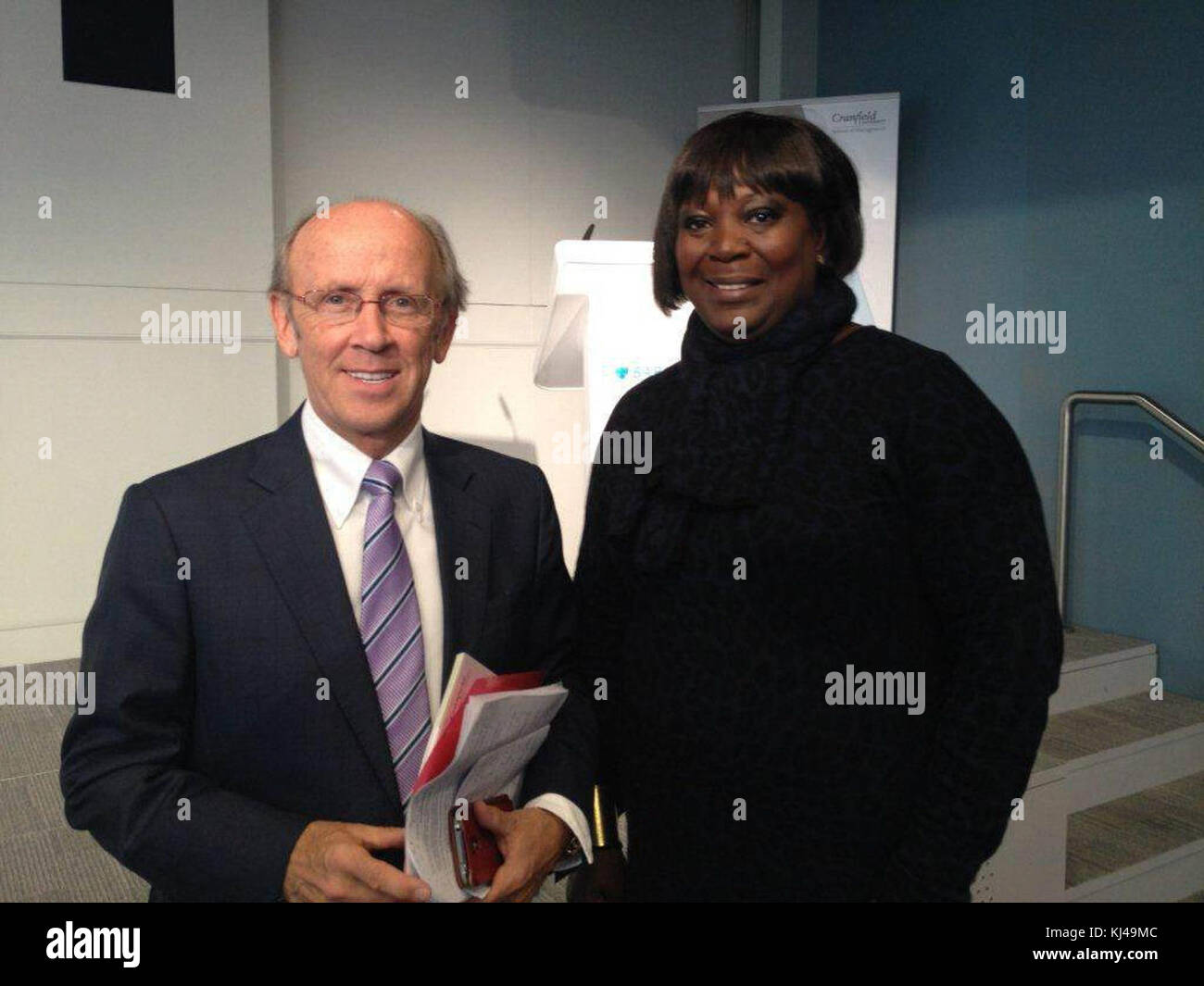 Lord Davies and Heather Melville, 28 April 2017 Stock Photo Alamy