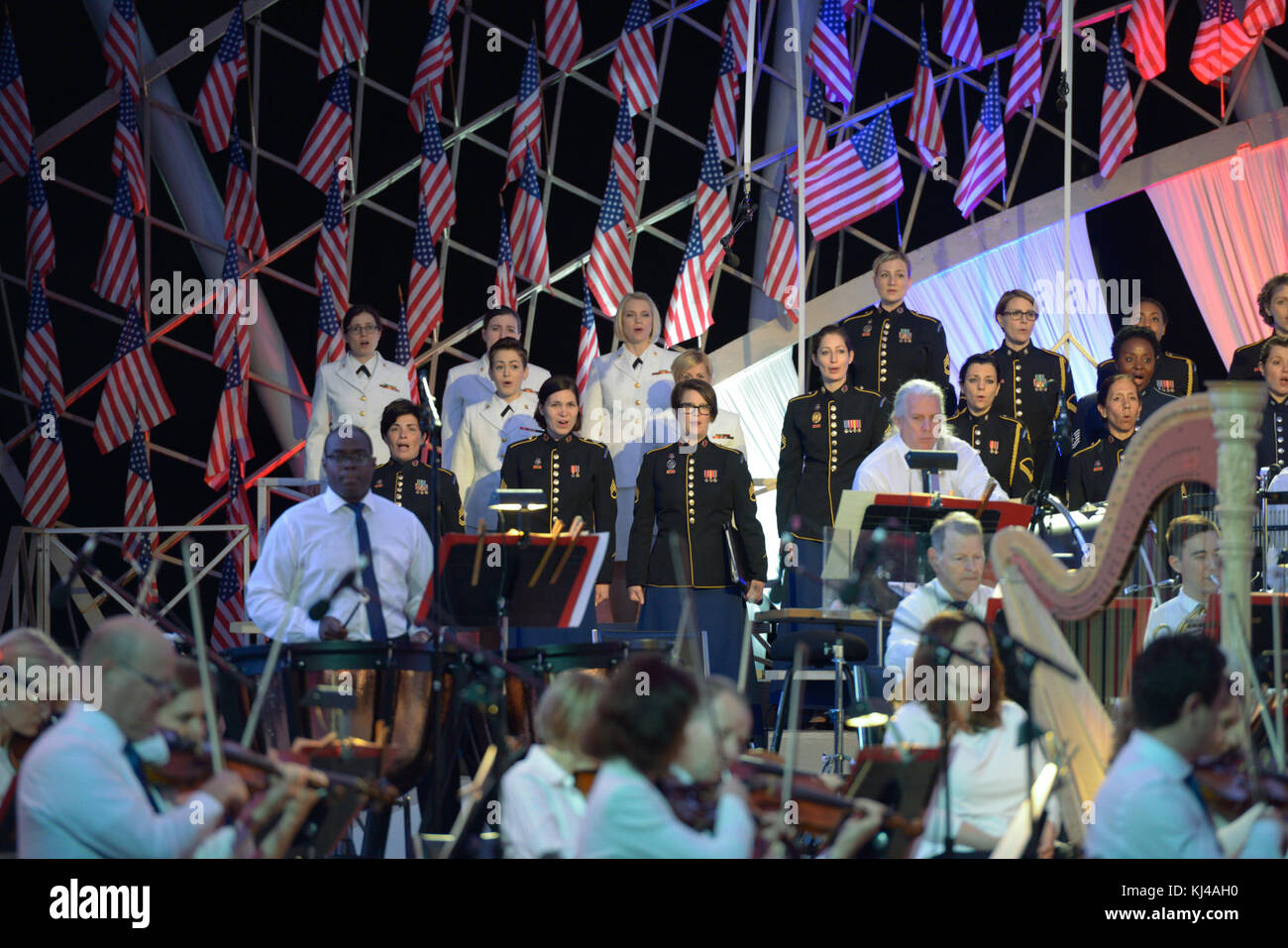 National Memorial Day Concert (34190780243) Stock Photo