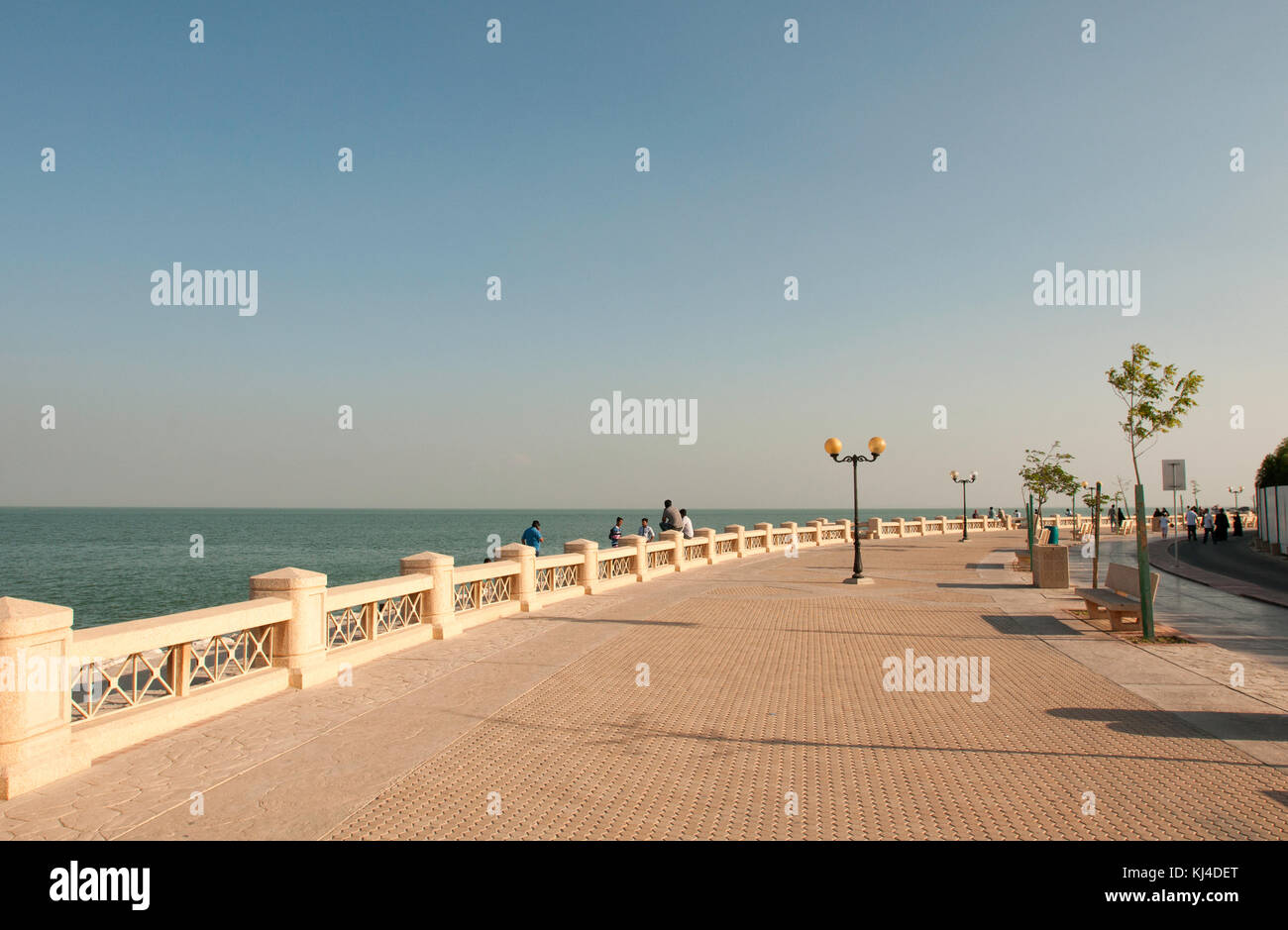 The Corniche in Dammam, Saudi Arabia Stock Photo