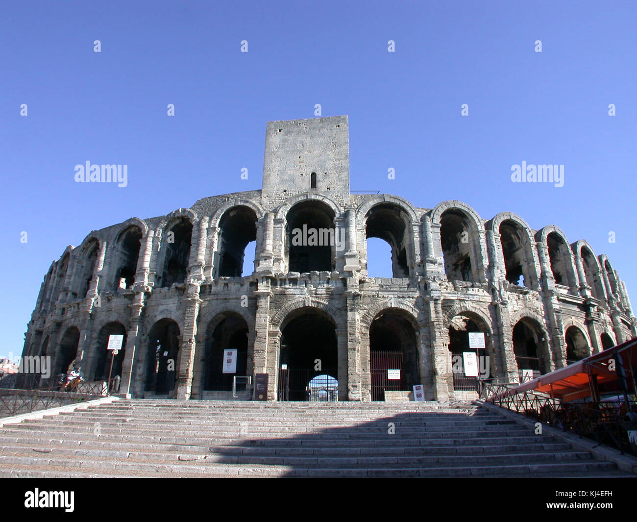 The Arènes d'Arles is a Roman amphitheater in Arles, France, built in ...