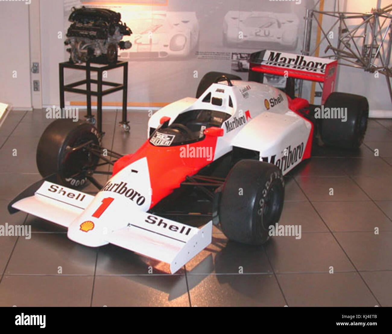 McLaren TAG Porsche F1 Stock Photo - Alamy