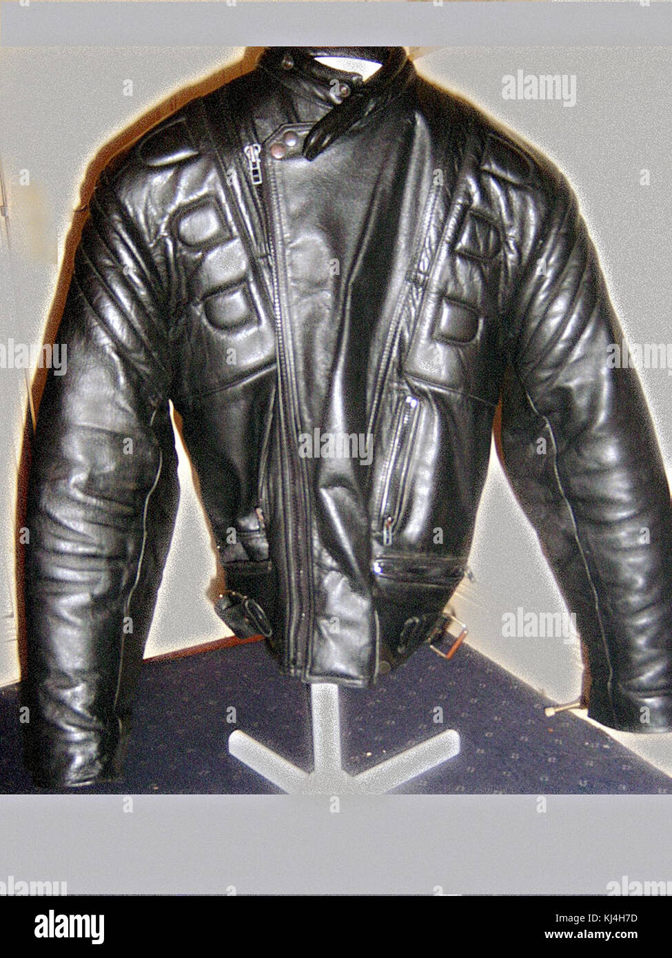 Leather Biker Jacket Black