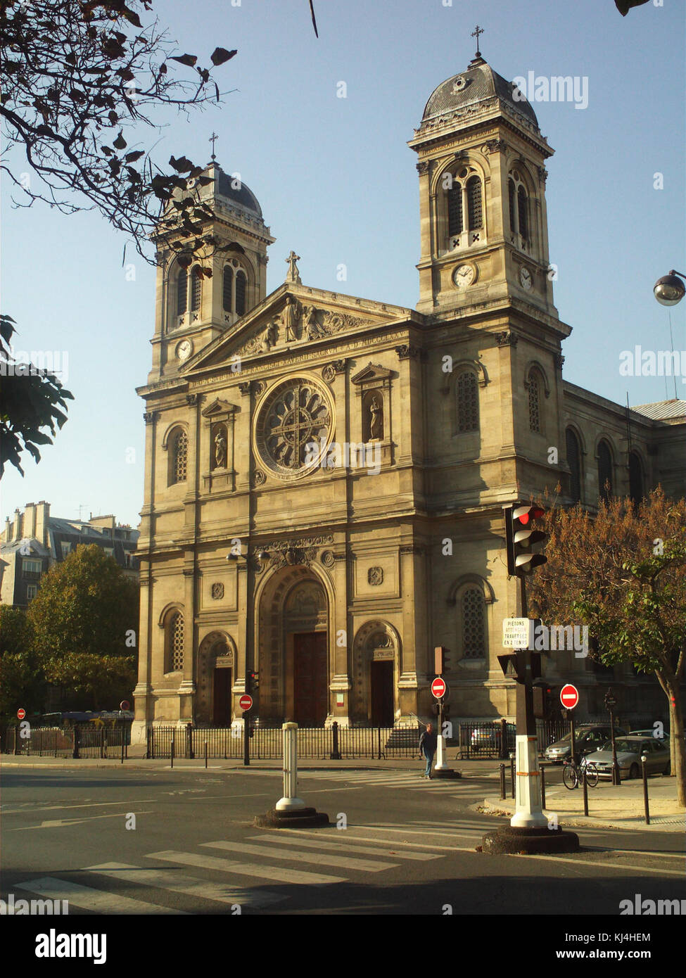 L'Eglise Saint Francois Xavier des Missions Etrangeres Stock Photo