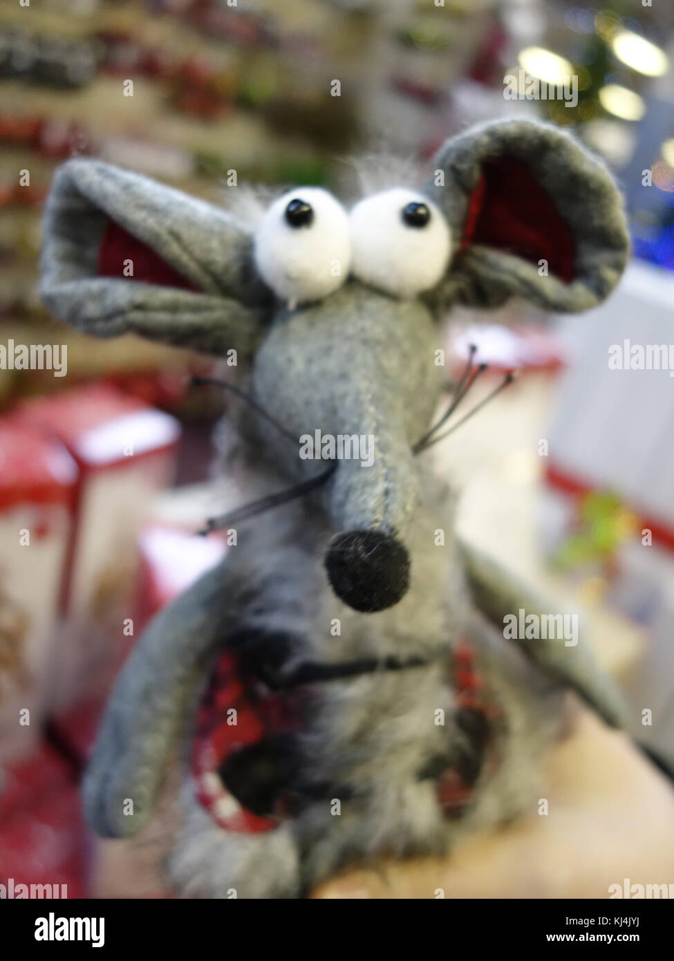 christmas mouse stuffed animal