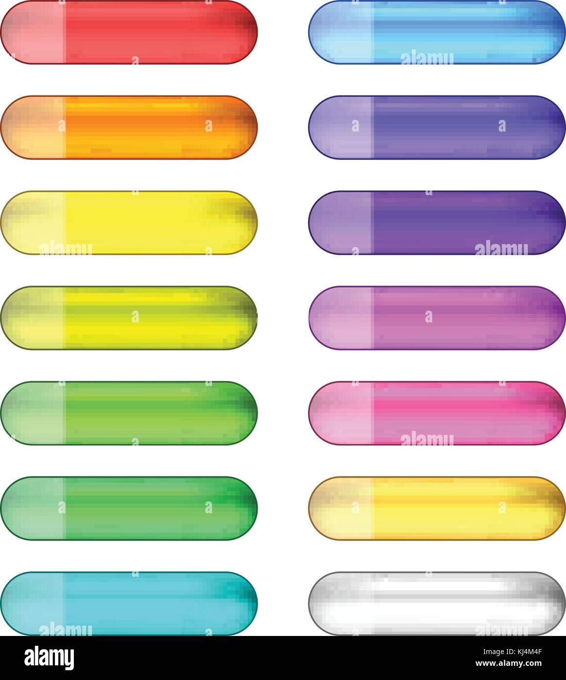 vector web buttons set Stock Vector Image & Art - Alamy