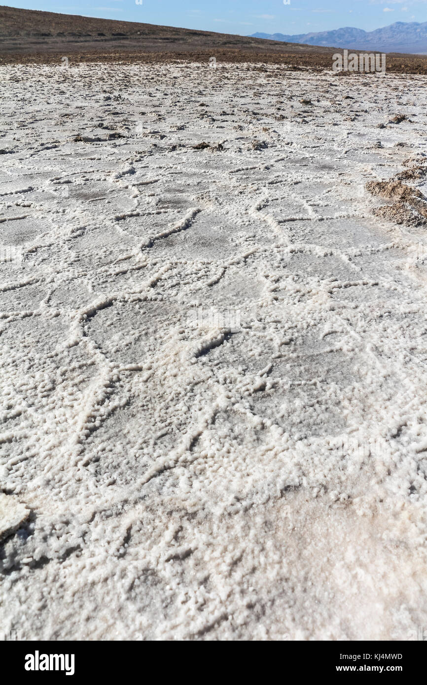 Salt polygons death valley hi-res stock photography and images - Alamy