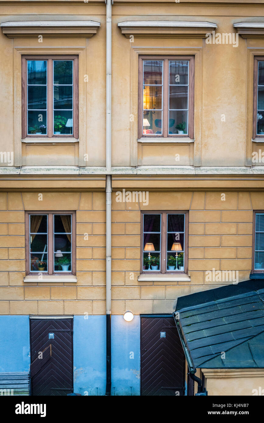 House, Sodermalm, Stockholm, Sweden Stock Photo Alamy