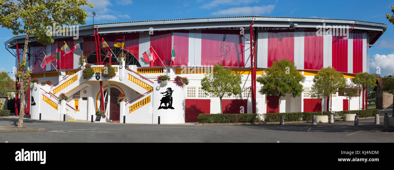 Pomarez An exterior view of the recently renovated Pomarez arena (40360 ...