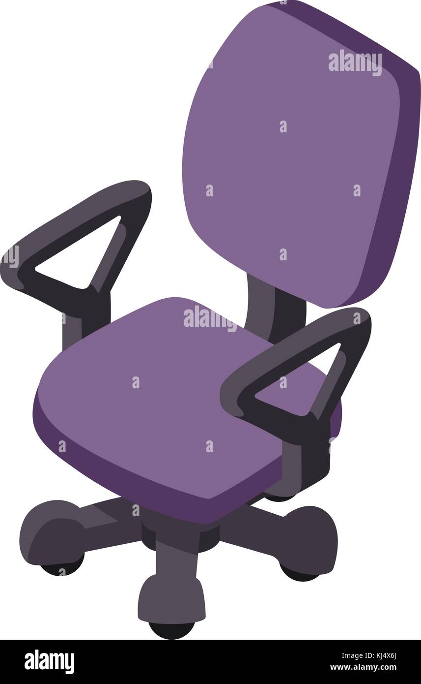 Office chair icon, isometric style Stock Vector Image & Art - Alamy