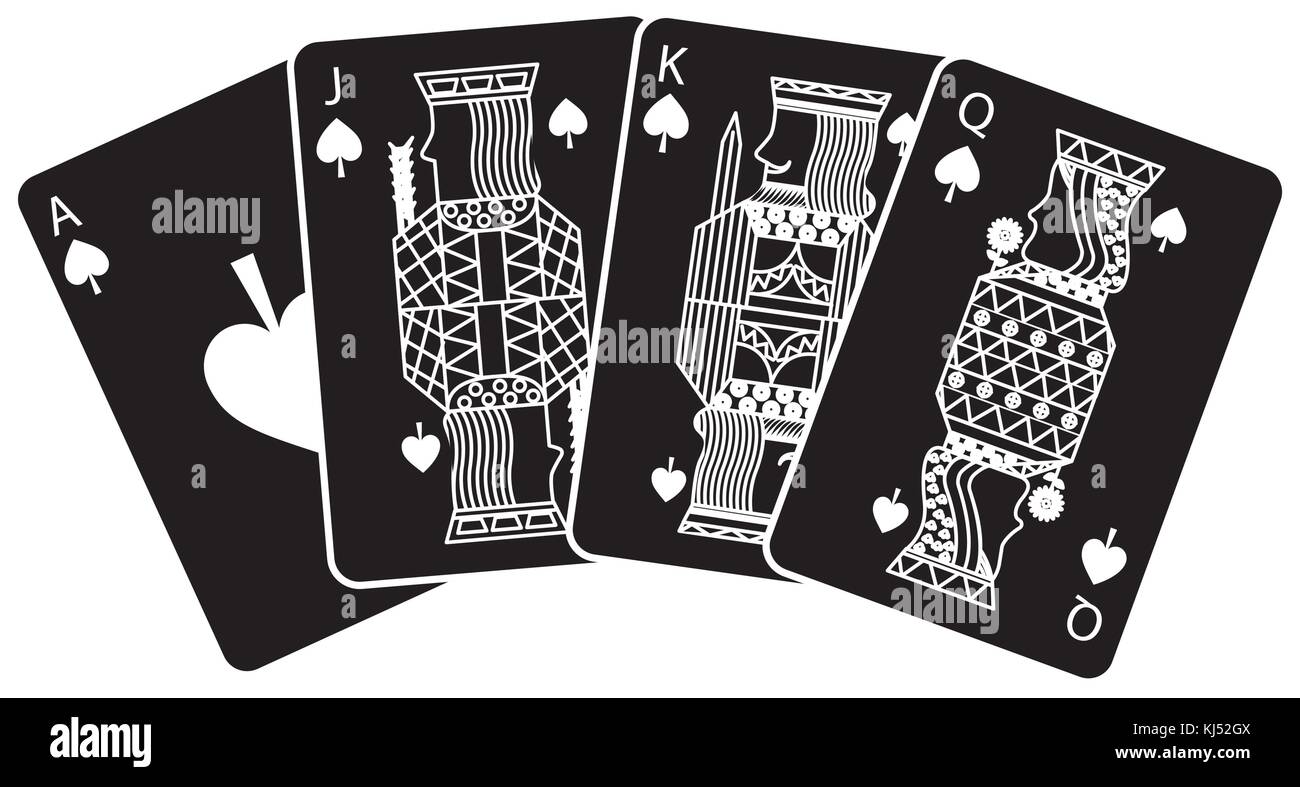 Jack queen and king stylized playing cards Vector Image