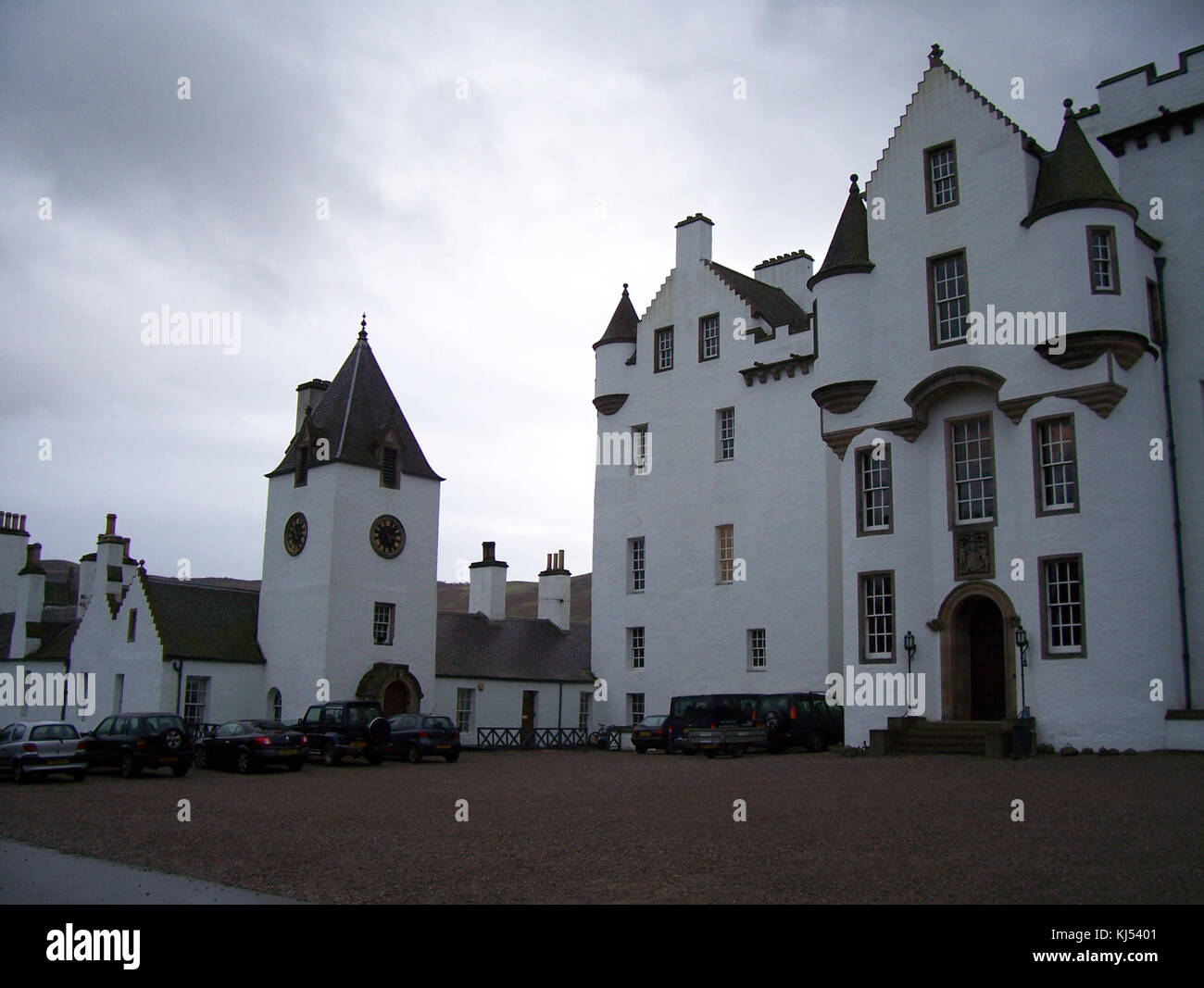 Blair Castle, Perthshire, Perth and Kinross Stock Photo - Alamy