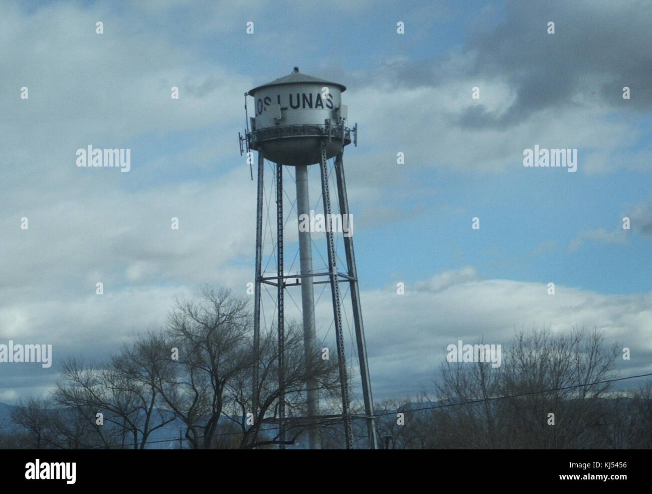 Los Lunas water tower Stock Photo Alamy