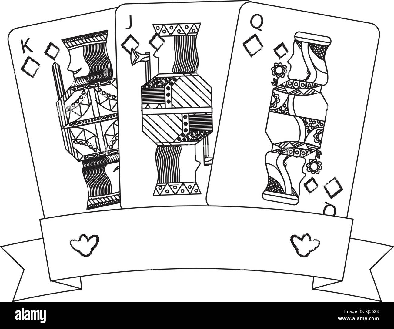 Runner Runner Poker needs a King, Queen, and Jack for deck of cards.  Illustration or graphics contest #AD design#illustration#gra…