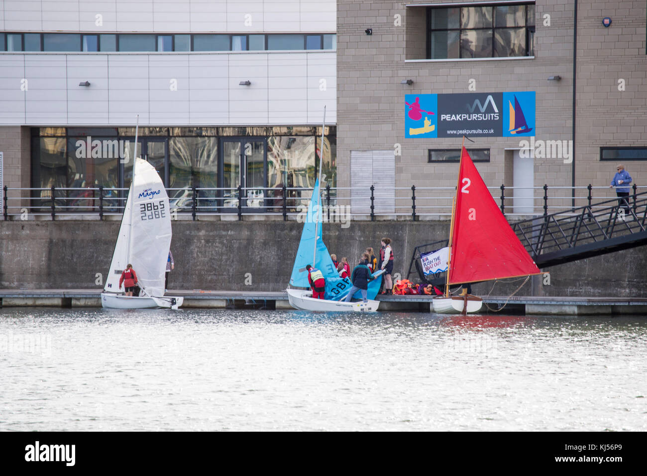 Topaz dinghy hi-res stock photography and images - Alamy