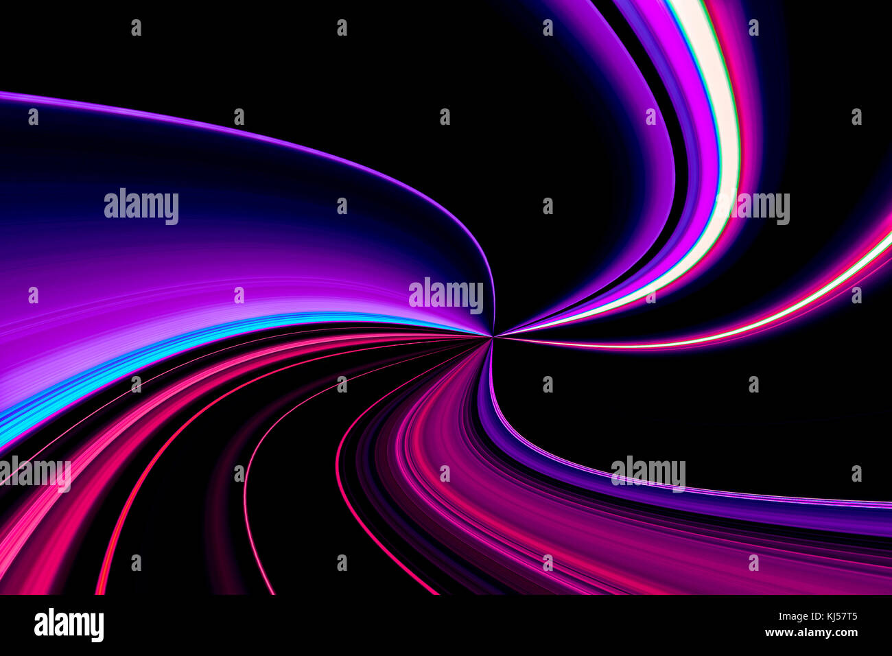 abstract background with blurred light curved lines Stock Photo - Alamy