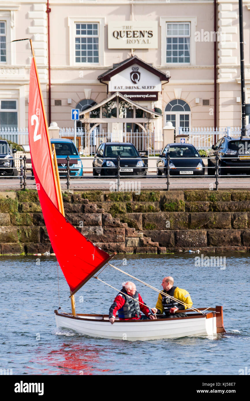 Dinghy racing at New Brighton Stock Photo - Alamy