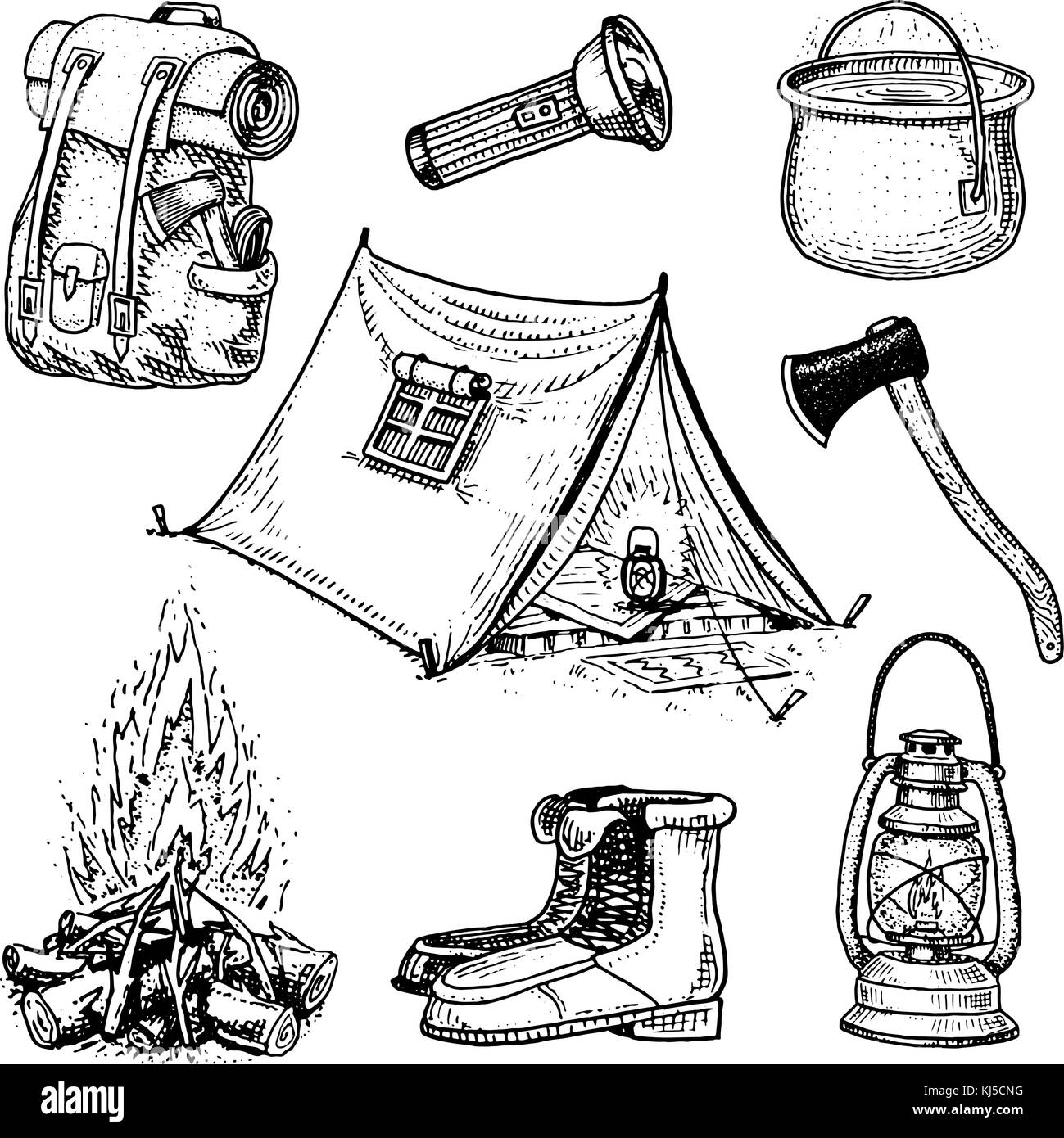 outdoor hiking equipment