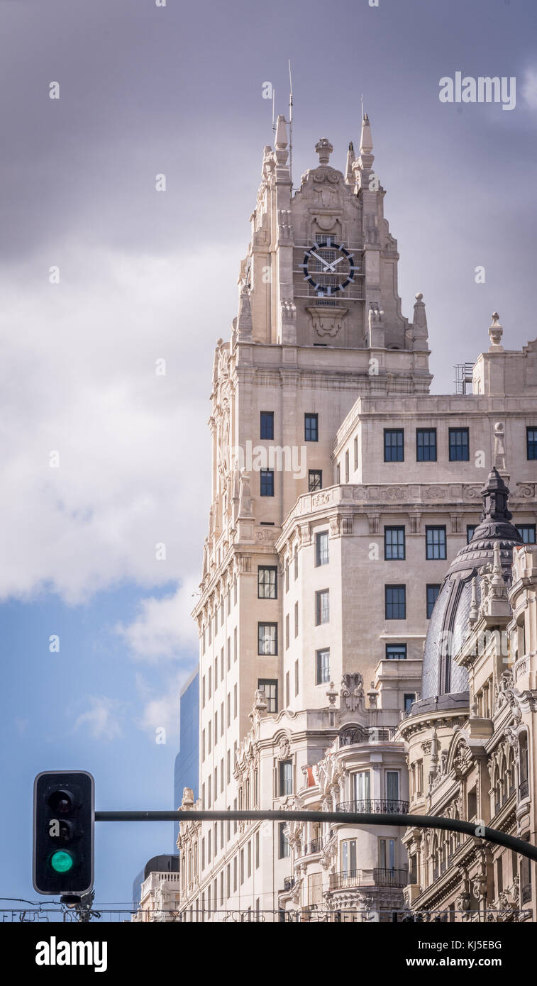 Metropolis Building or Edificio Metrópolis Stock Photo - Alamy