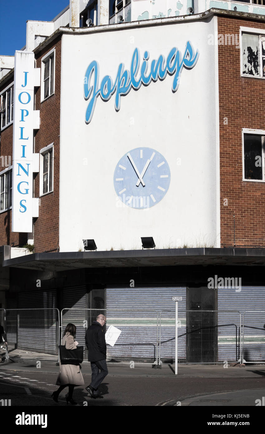Former department store, Joplings in Sunderland, north east England. UK Stock Photo