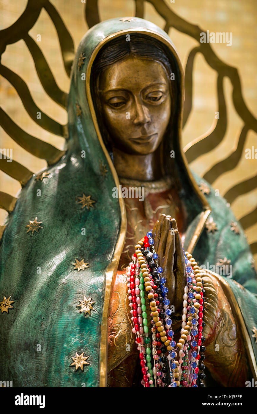 Our Lady of Guadalupe shrine, National Shrine of Divine Mercy, Stockbridge, Massachusetts, USA. Stock Photo