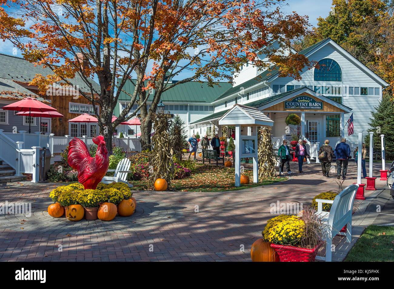 Kringle Candle Company factory store, Bernardston, Massachusetts, USA