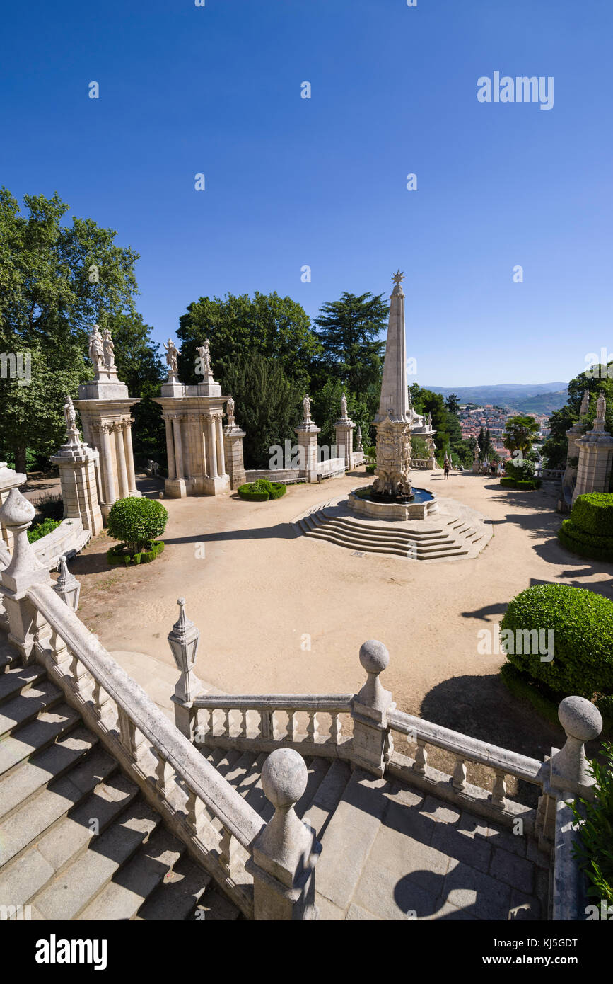 Shrine of Our Lady of Remedies, Lamego, Portugal Stock Photo Alamy