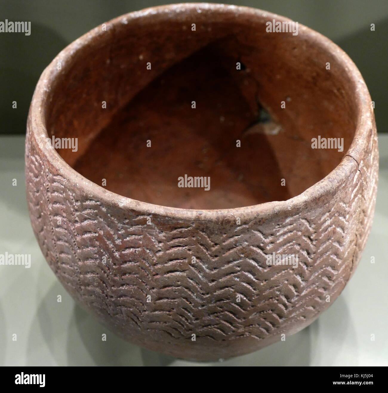 Sudanese clay bowl 2nd-4th Century AD. Polish National Museum Stock Photo