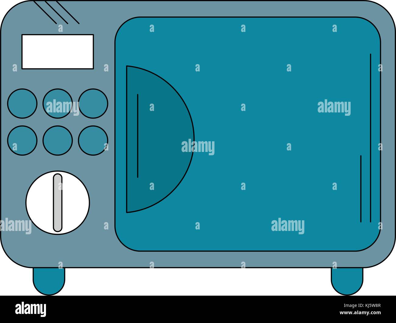 Electric oven appliance Stock Vector Image & Art Alamy