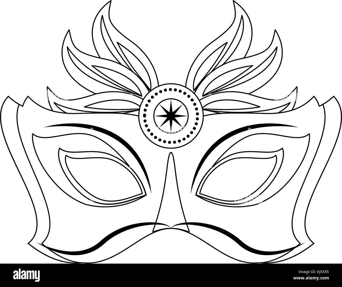 Mardi gras mask Stock Vector Image &amp; Art - Alamy