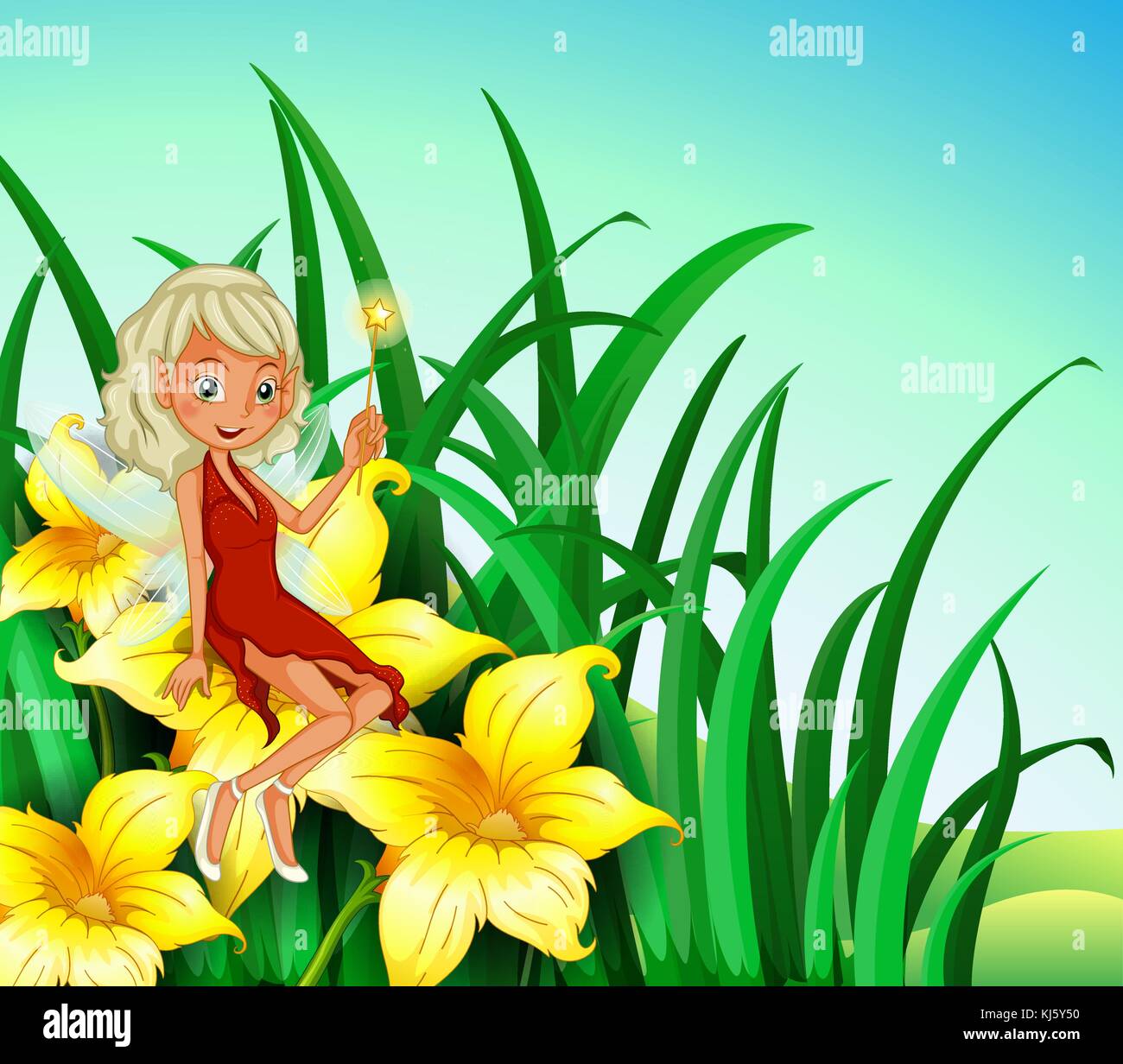 Person sitting holding gift Stock Vector Images - Alamy