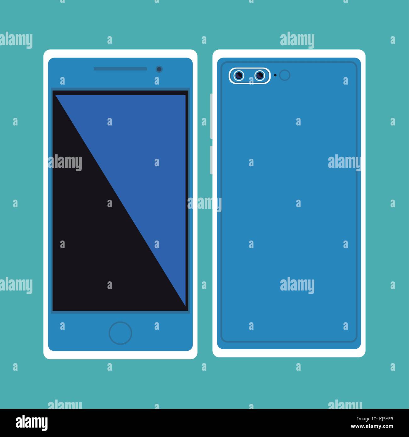 Smartphone Mobile technology Stock Vector Image & Art - Alamy