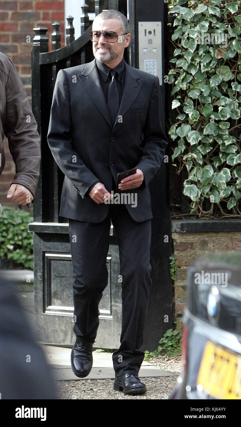 London England March 14 English Musician George Michael And