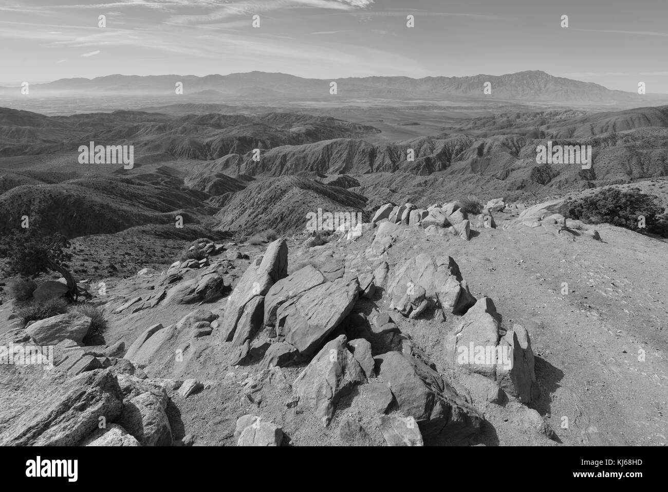 Keys view at the Joshua Tree National Park Stock Photo - Alamy