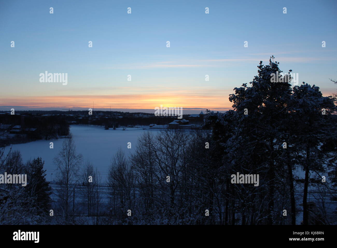 Aulanko, Hämeenlinna taken 2016 winter. Stock Photo