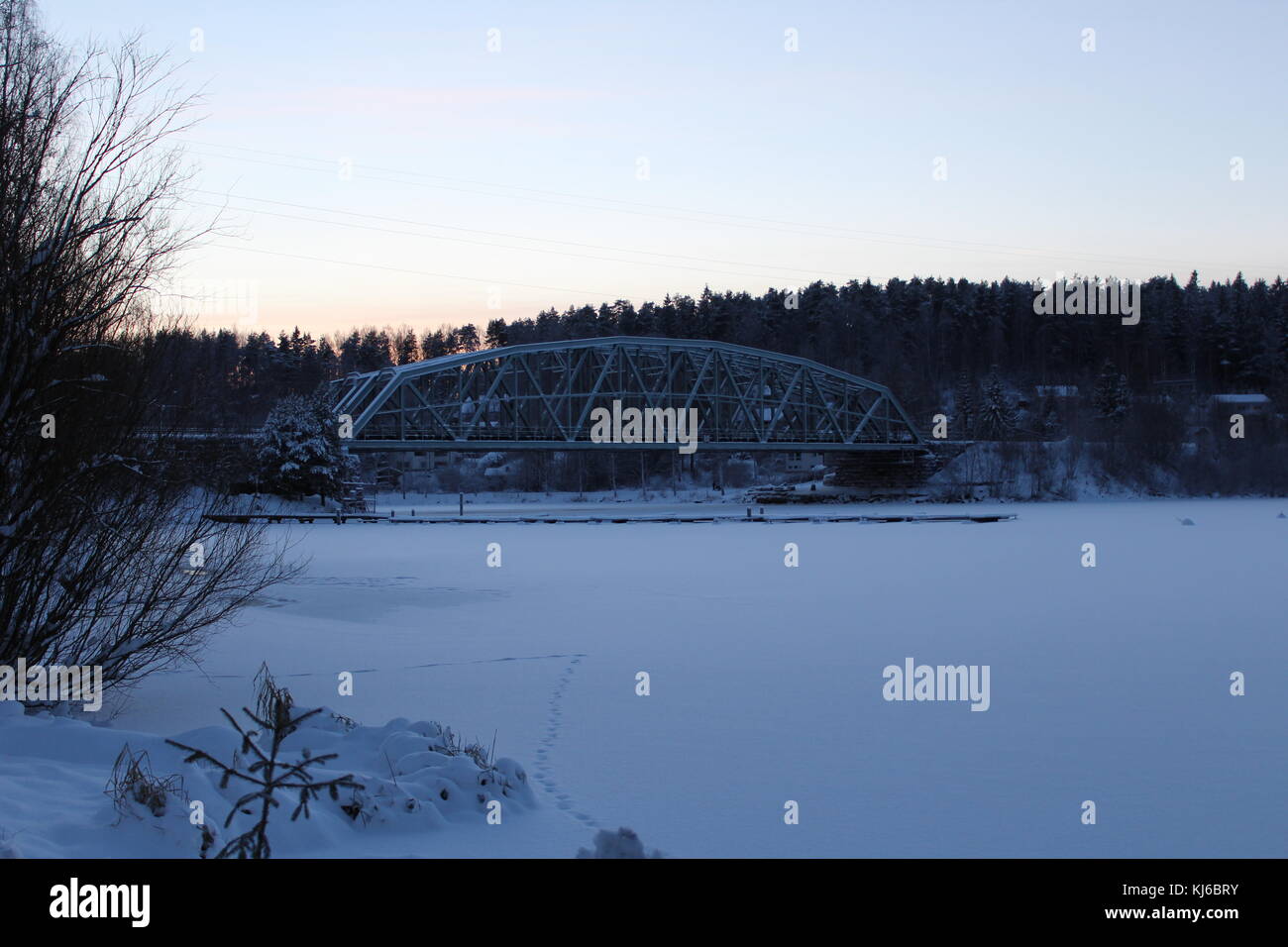 Aulanko, Hämeenlinna taken 2016 winter. Stock Photo