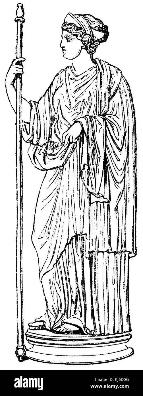 Here, Hera, the highest-ranking goddess of Greek mythology (Here, Hera,  ranghöchste Göttin der griechischen Mythologie Stock Photo - Alamy