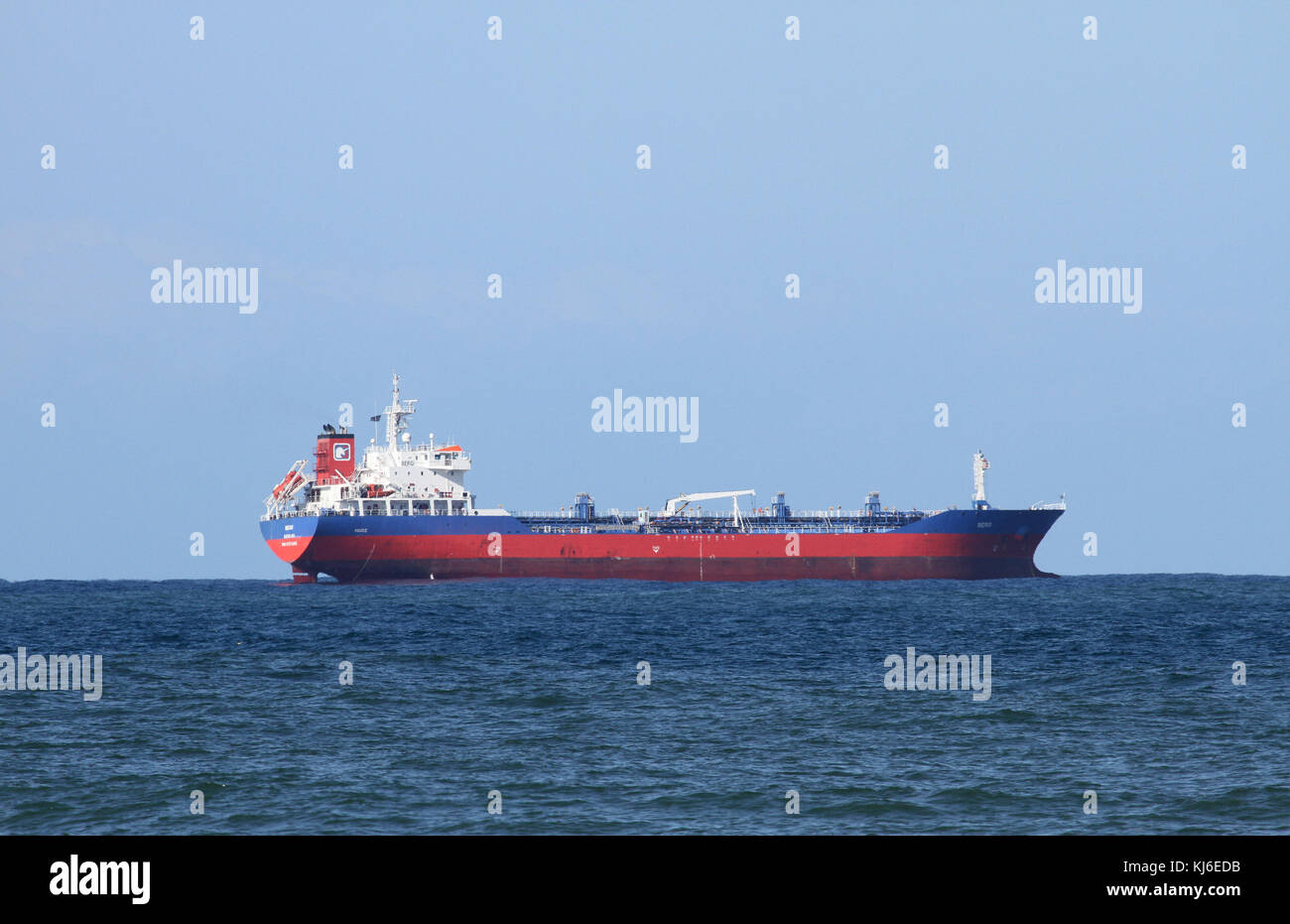 Oil tanker at sea, Durban coast, Kwazulu Natal, South Africa Stock Photo Alamy