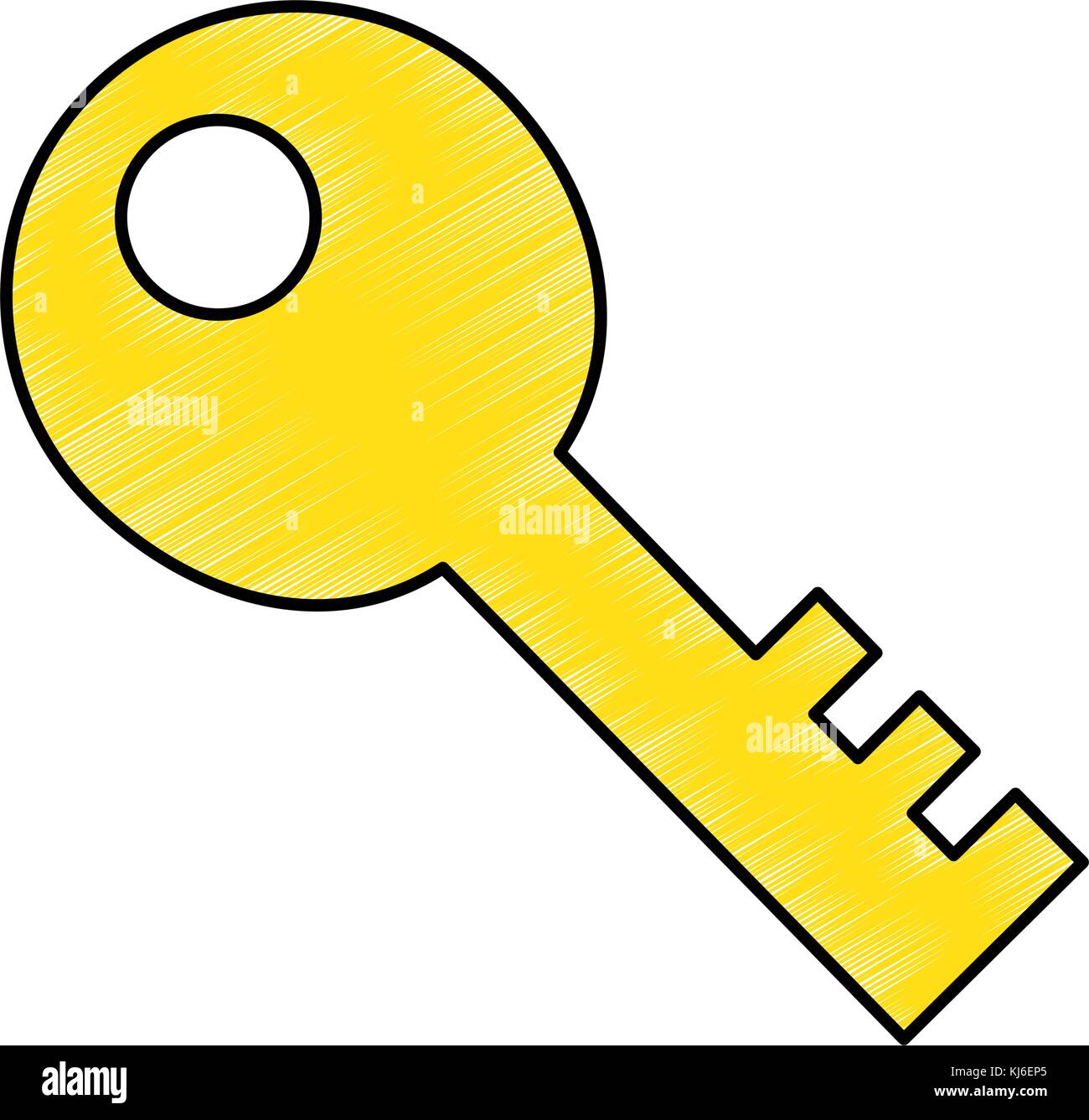 old key isolated icon Stock Vector Image & Art - Alamy