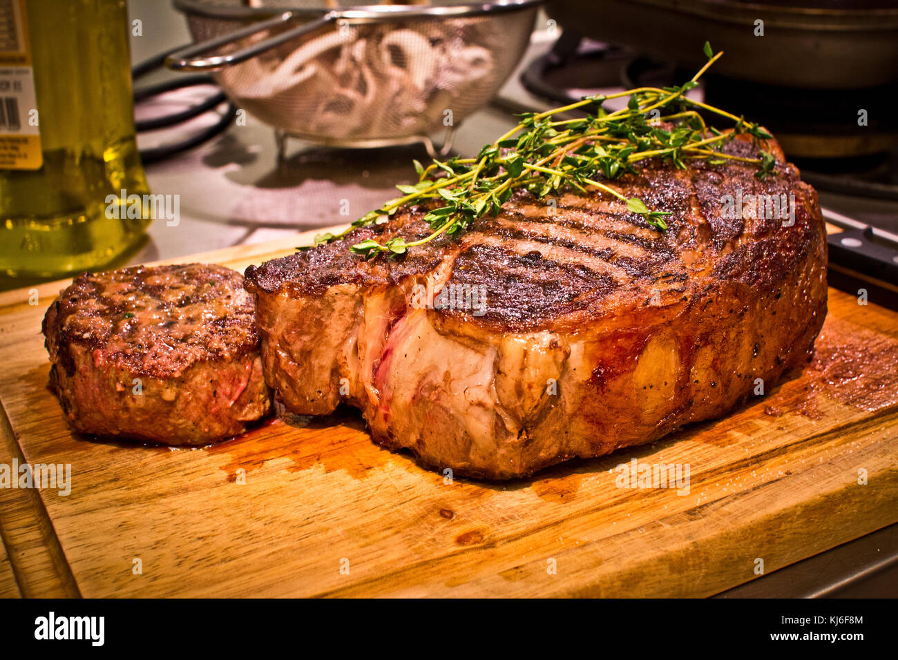 Prime Wagyu Steak Stock Photo - Alamy