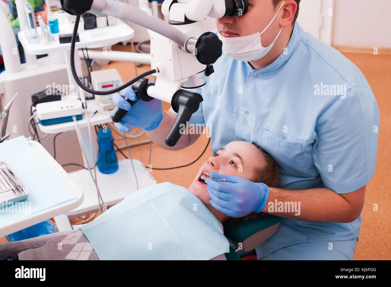 Equipment in dentistry Stock Photo Alamy