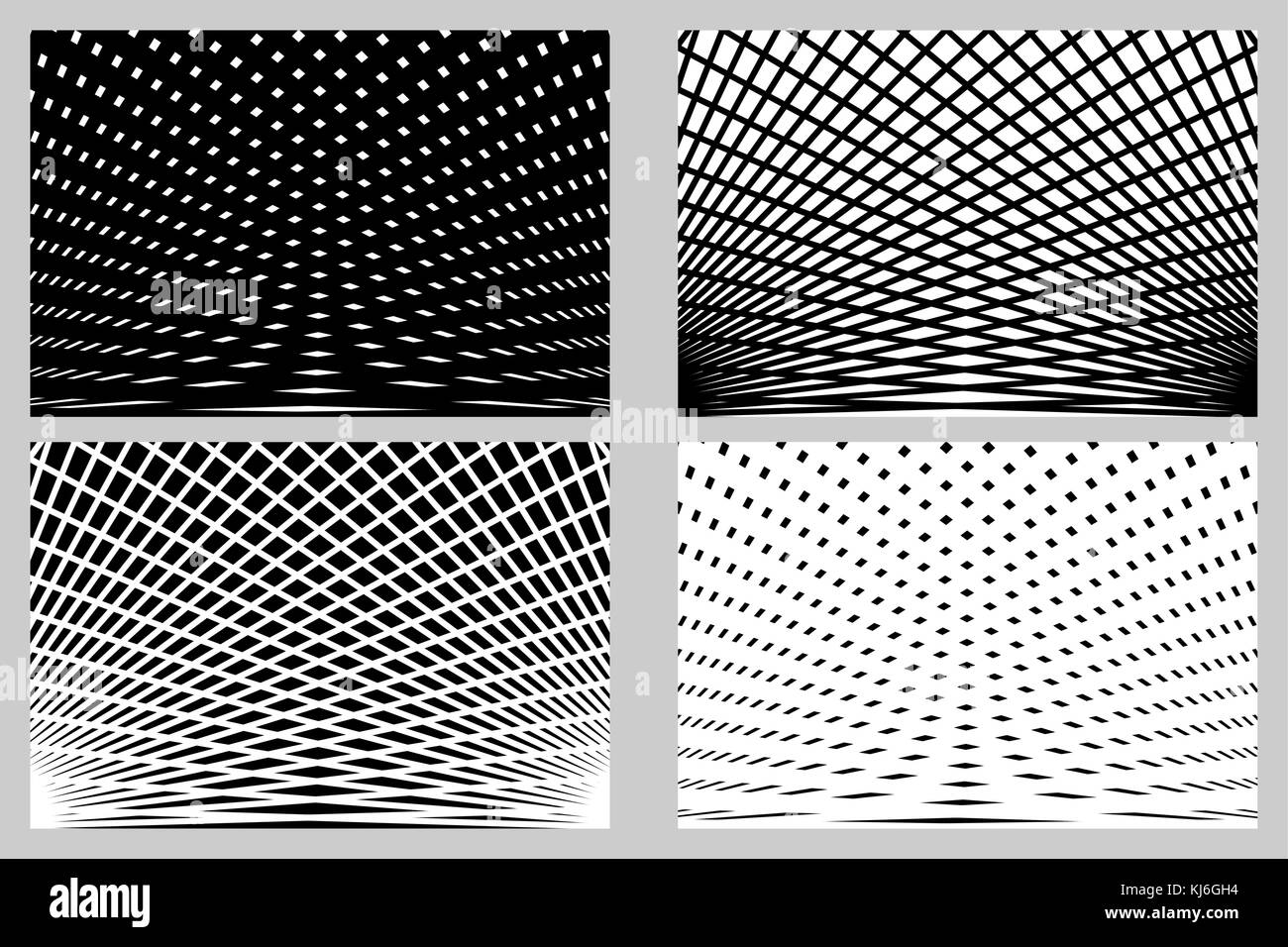 Rays - abstract striped background - black and white - vector set Stock ...
