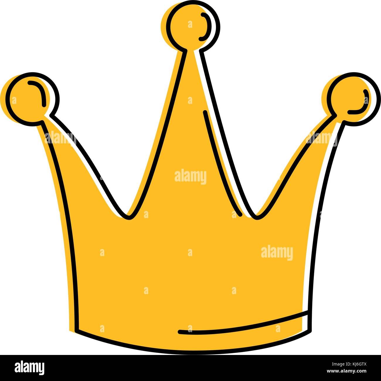 queen crown isolated icon Stock Vector Image & Art - Alamy