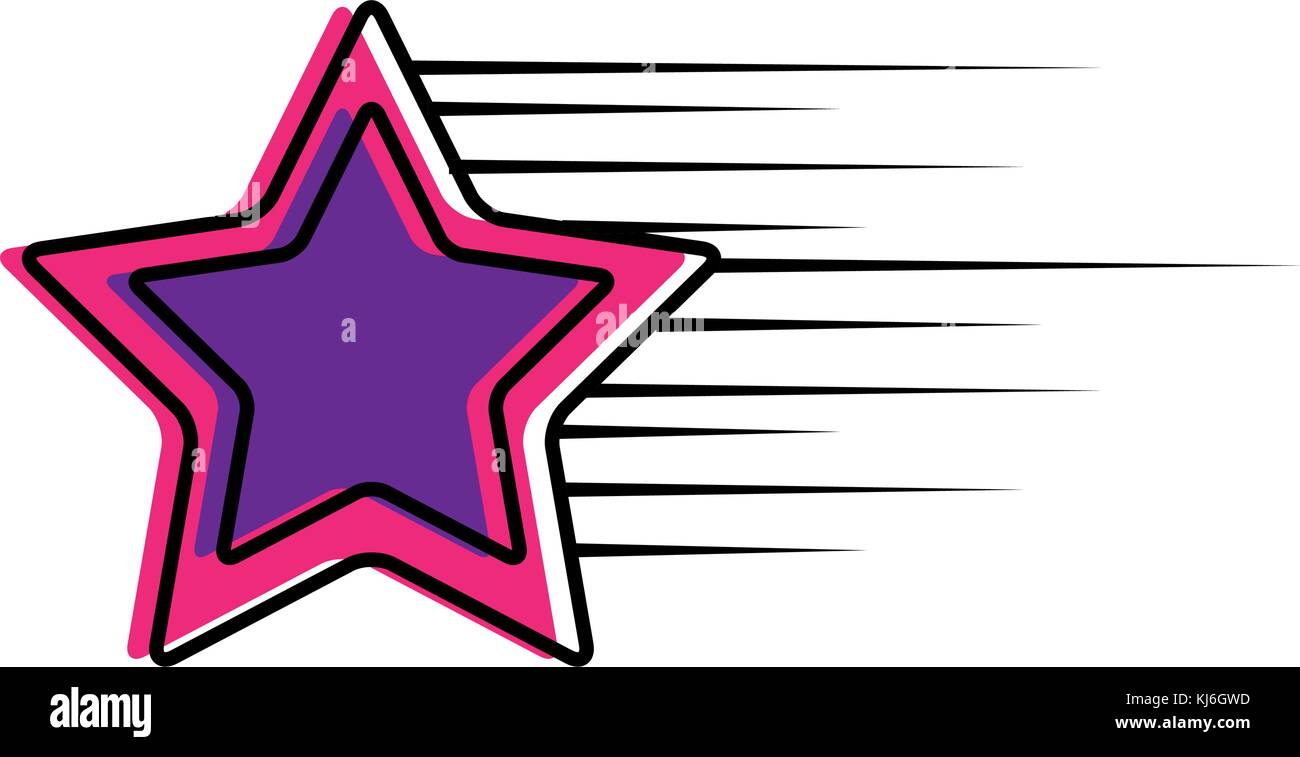 star fast isolated icon Stock Vector Image & Art - Alamy