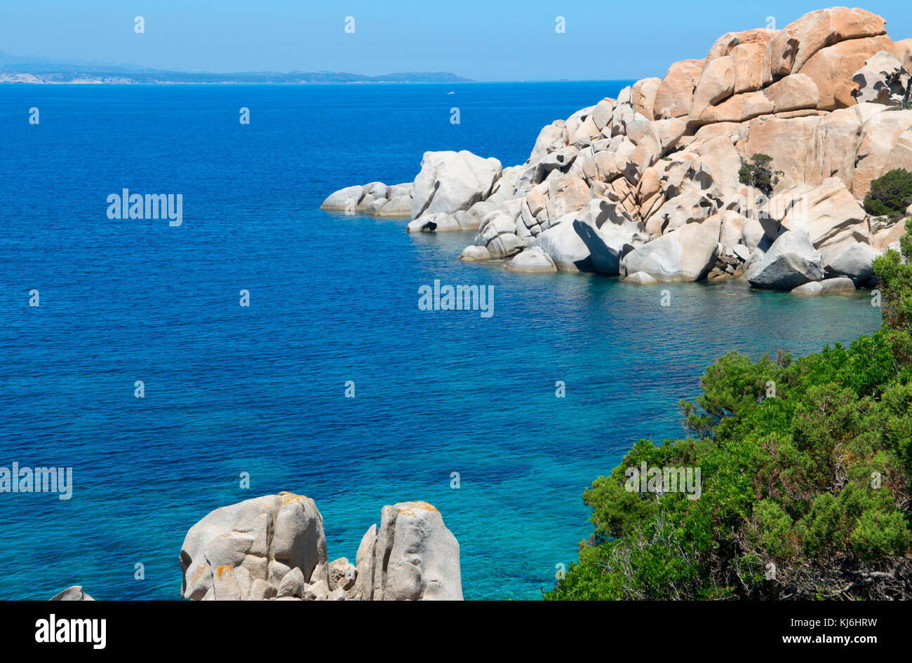 view on the Cala Spinosa cove, Sardinia, Italy Stock Photo Alamy