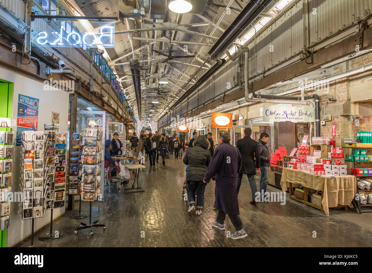 USA, New York City: Chelsea Market Stock Photo