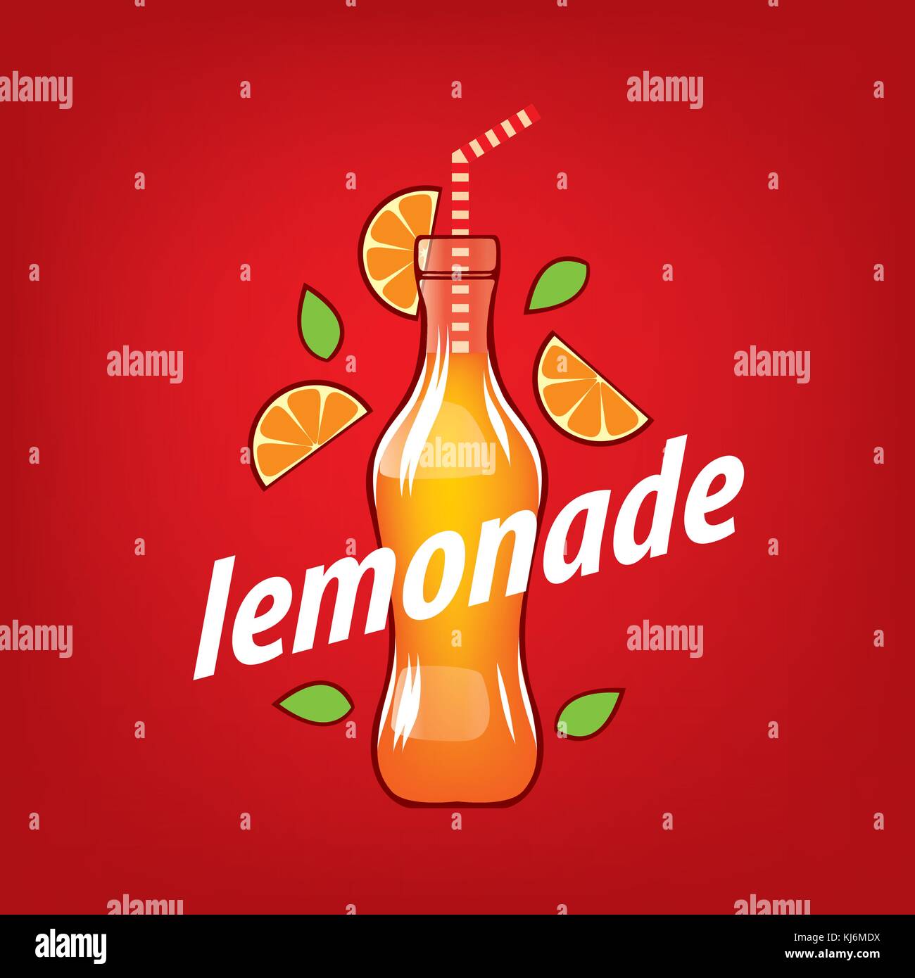 Lemonade bottle Stock Vector Images Alamy