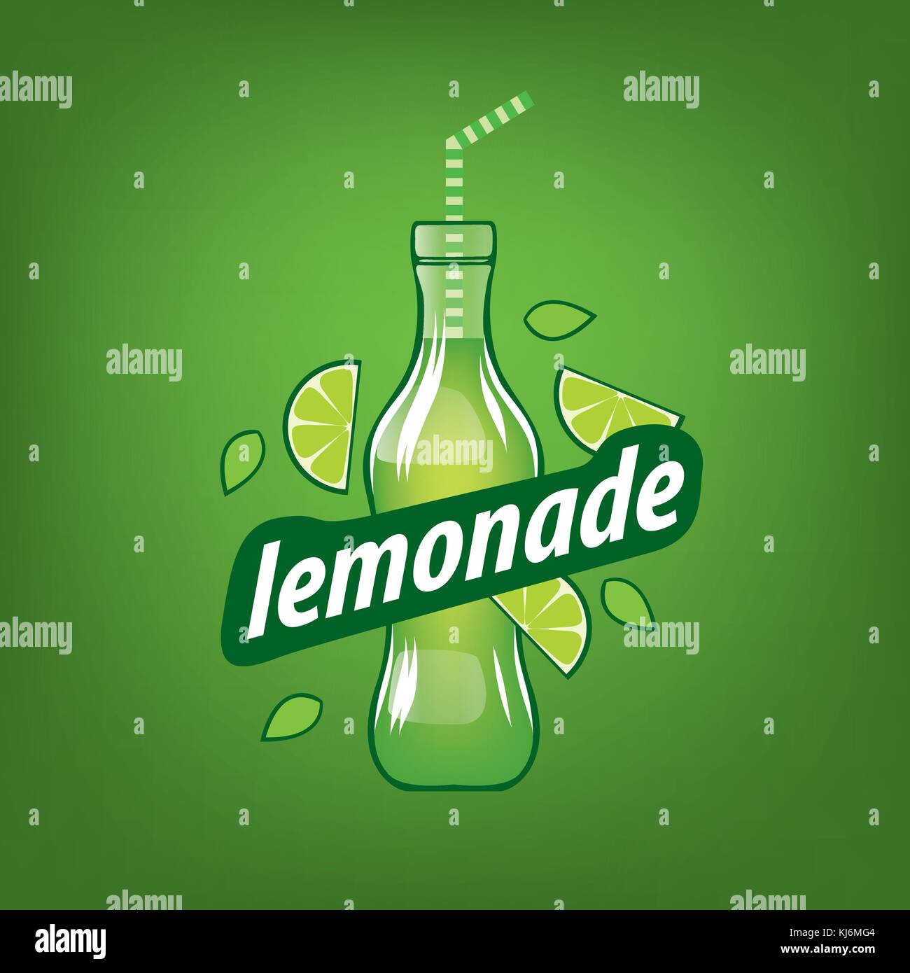 Lemonade bottle Stock Vector Images Alamy