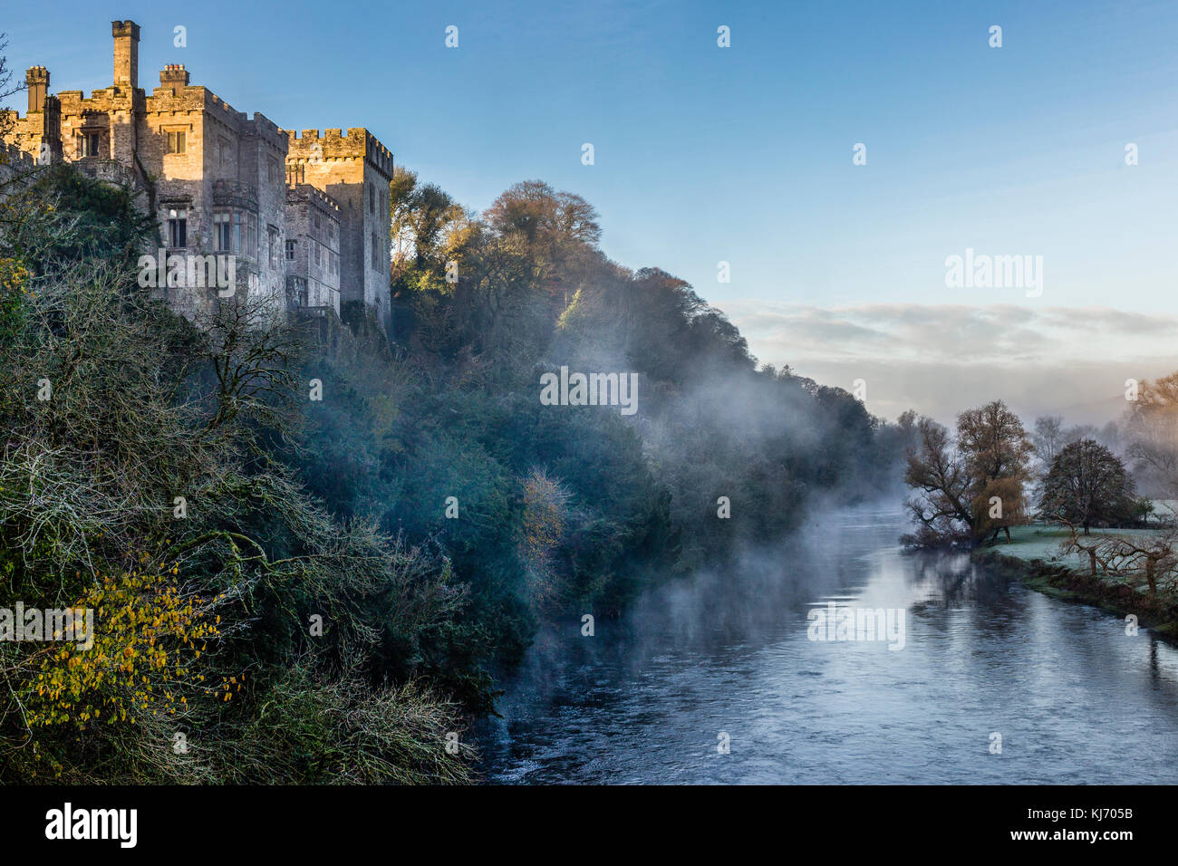 Lismore Castle on Munster Blackwater River, County Waterford, Ireland