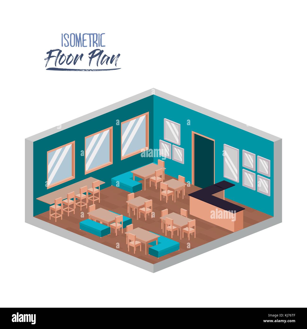 Canteen School Counter High Resolution Stock Photography and Images - Alamy