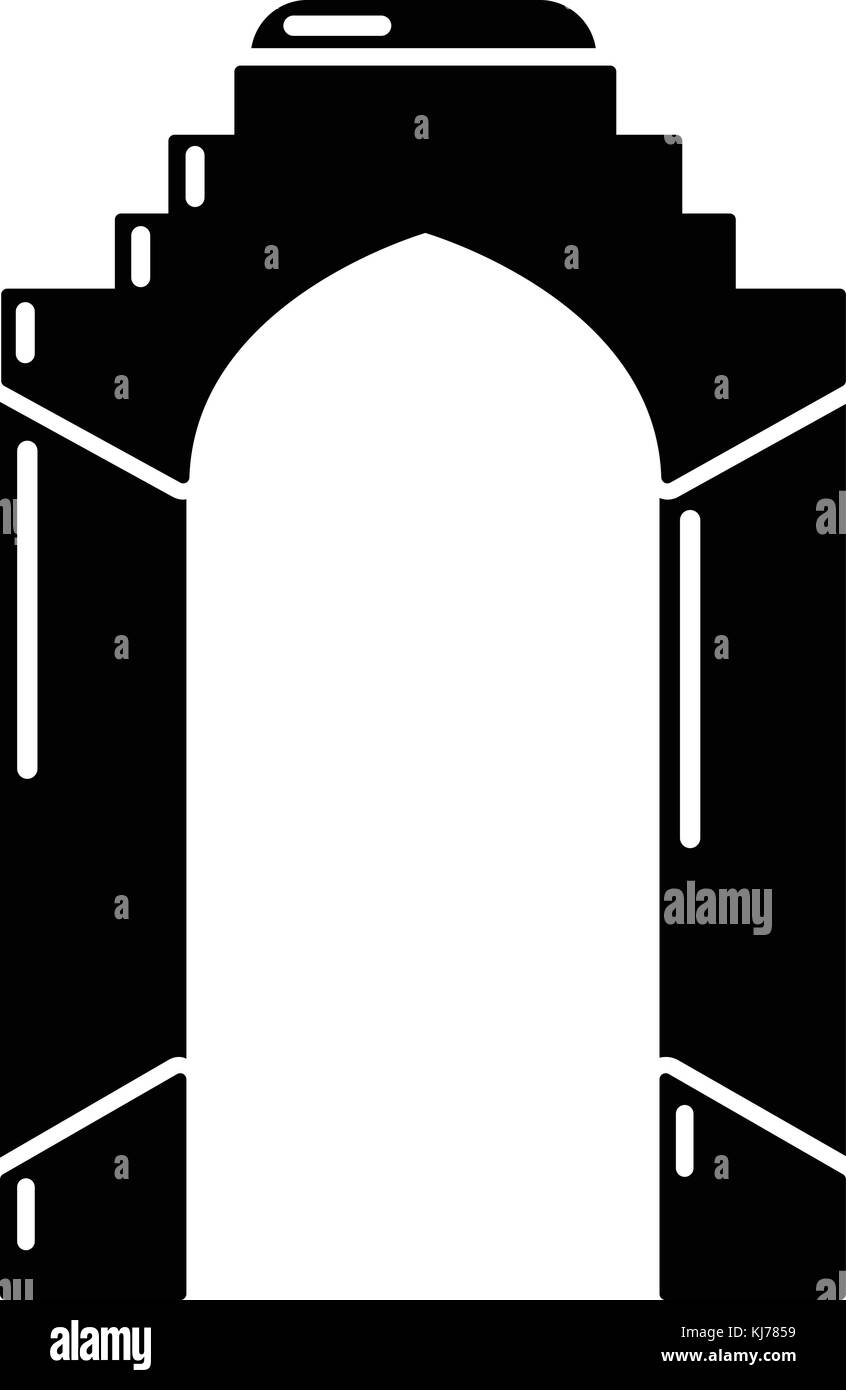 Archway palace icon, simple black style Stock Vector Image & Art - Alamy